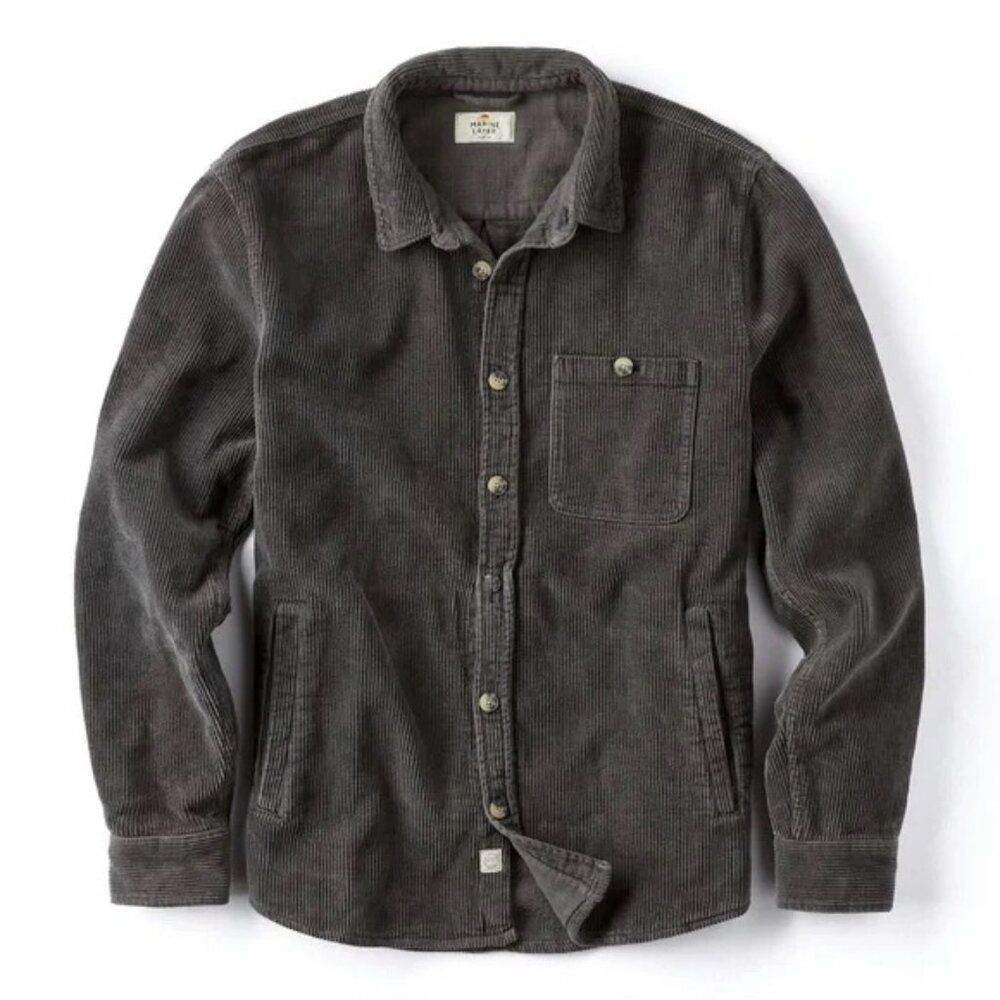 Marine Layer Broken In Corduroy Overshirt L